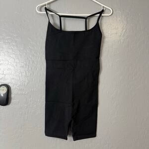 Fabletics Womens Luxe360 Romper, Black, M